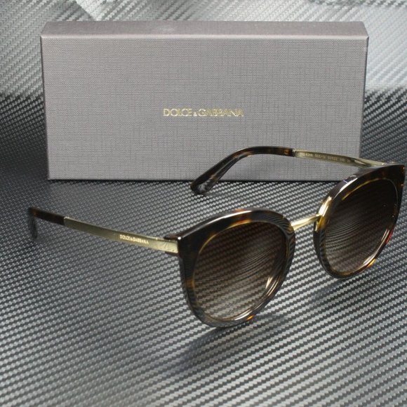 Dolce & Gabbana 52mm Brown Sunglasses! New!